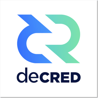 Decred Coin Cryptocurrency DCR crypto Posters and Art